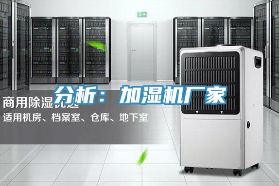 分析：加湿机厂家
