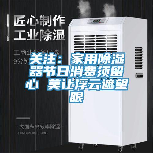 关注：家用除湿器节日消费须留心 莫让浮云遮望眼