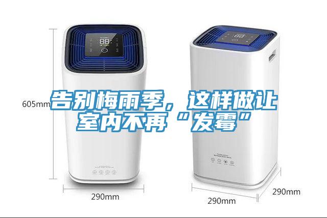 告别梅雨季，这样做让室内不再“发霉”