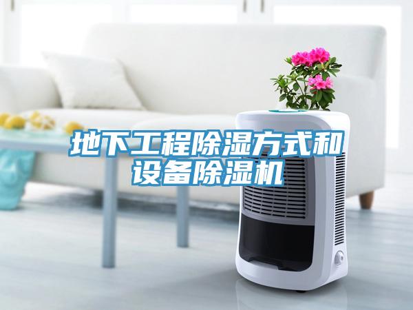 地下工程除湿方式和设备免费看操逼软件