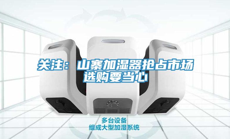 关注：山寨加湿器抢占市场　选购要当心