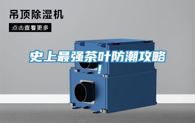 史上最强茶叶防潮攻略！