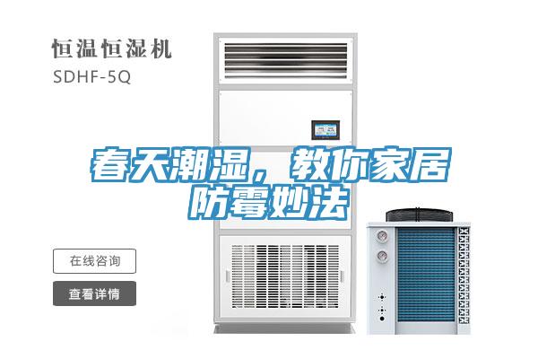 春天潮湿，教你家居防霉妙法