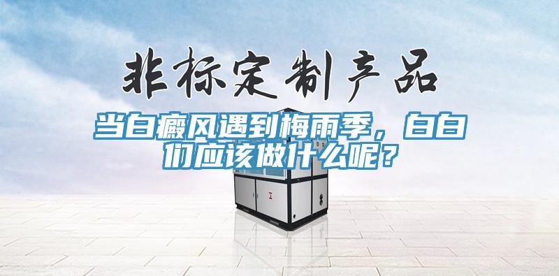 当白癜风遇到梅雨季，白白们应该做什么呢？