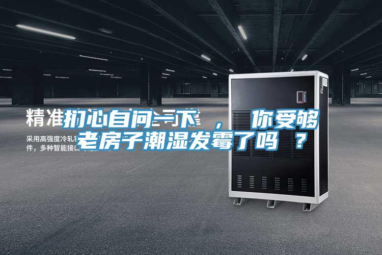 扪心自问一下 ， 你受够老房子潮湿发霉了吗 ？