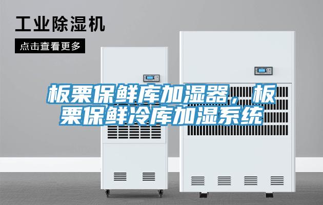 板栗保鲜库加湿器，板栗保鲜冷库加湿系统