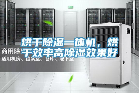 烘干除湿一体机，烘干效率高除湿效果好