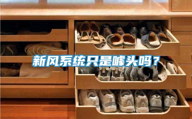 新风系统只是噱头吗？