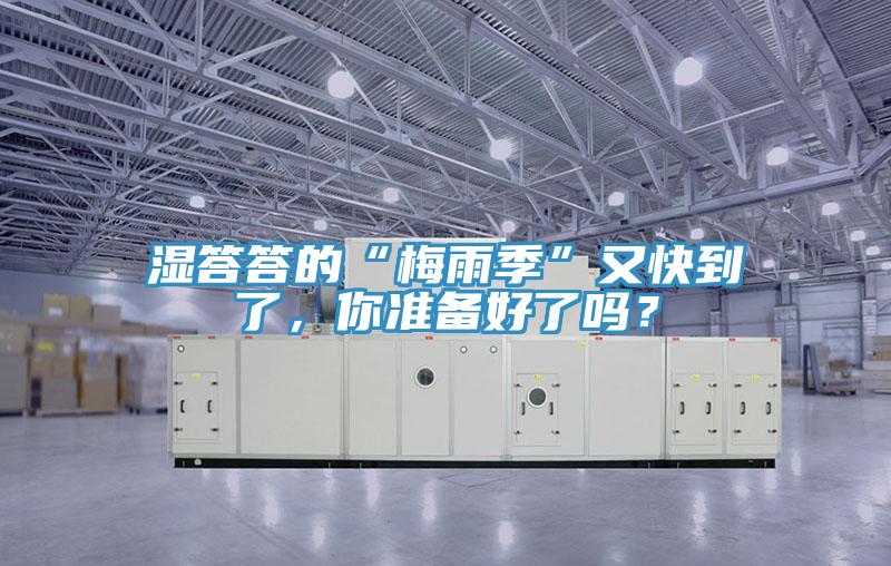 湿答答的“梅雨季”又快到了，你准备好了吗？