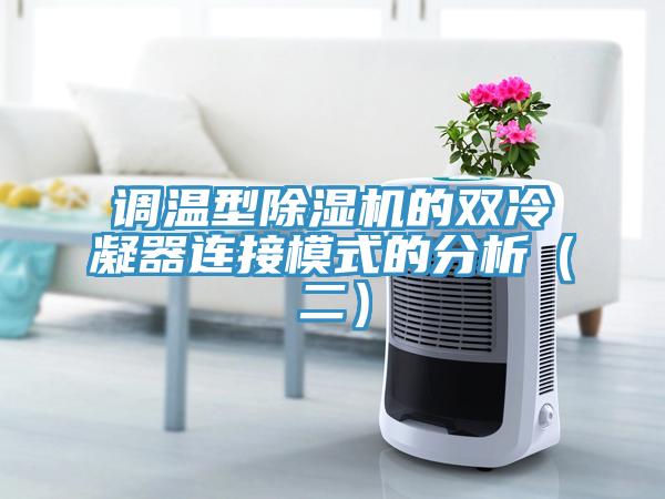调温型免费看操逼软件的双冷凝器连接模式的分析（二）