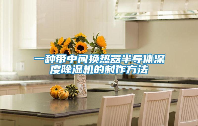 一种带中间换热器半导体深度免费看操逼软件的制作方法