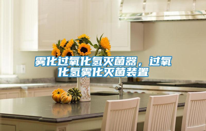 雾化过氧化氢灭菌器，过氧化氢雾化灭菌装置
