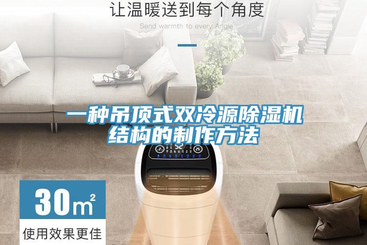 一种吊顶式双冷源免费看操逼软件结构的制作方法