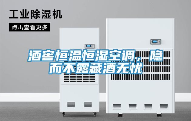 酒窖恒温恒湿空调，隐而不露藏酒无忧