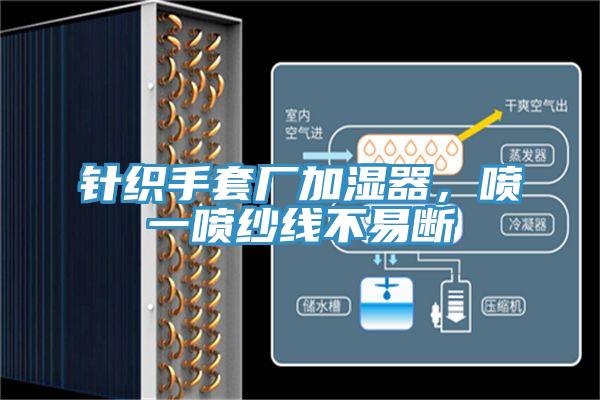 针织手套厂加湿器，喷一喷纱线不易断