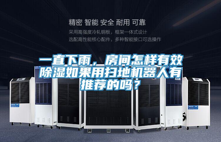 一直下雨，房间怎样有效除湿如果用扫地机器人有推荐的吗？