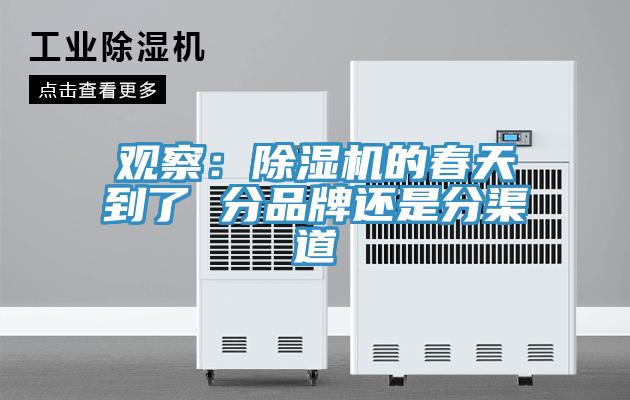 观察：免费看操逼软件的春天到了 分品牌还是分渠道