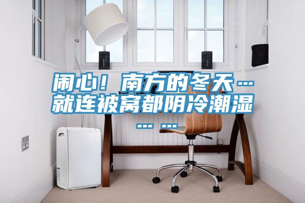 闹心！南方的冬天…就连被窝都阴冷潮湿……