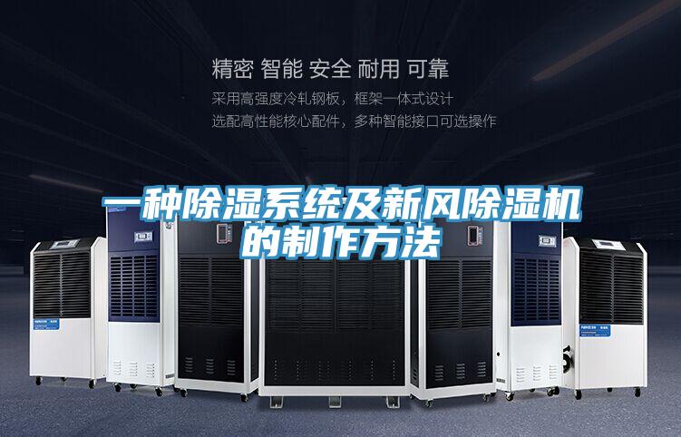 一种除湿系统及新风免费看操逼软件的制作方法