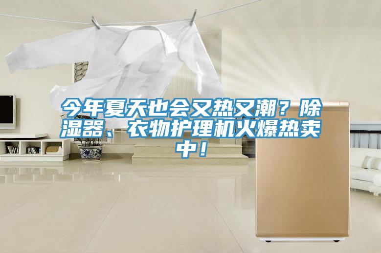今年夏天也会又热又潮？除湿器、衣物护理机火爆热卖中！