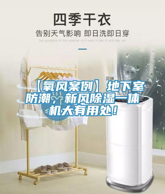 【氧风案例】地下室防潮，新风除湿一体机大有用处！