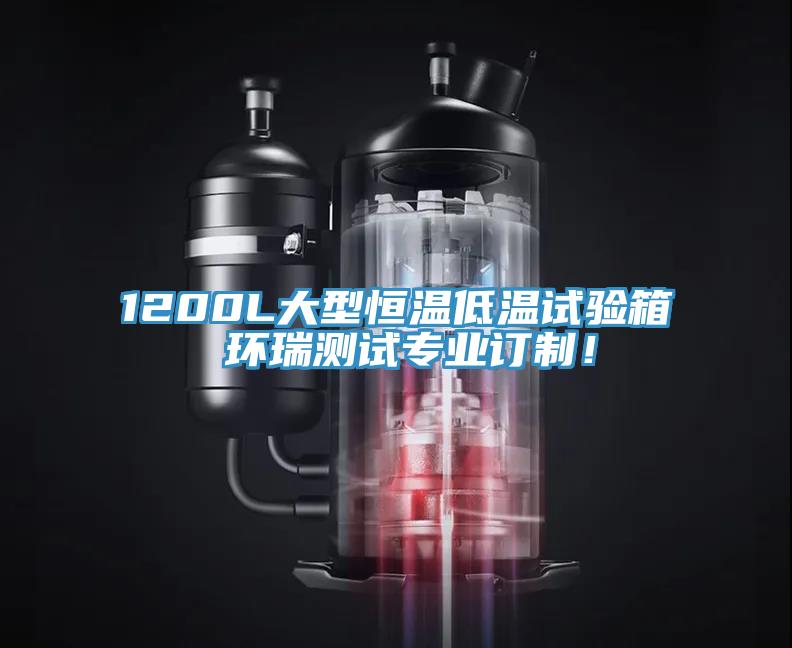 1200L大型恒温低温试验箱 环瑞测试专业订制！