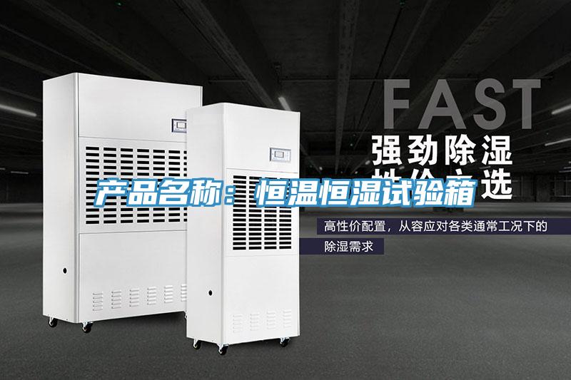 产品名称：恒温恒湿试验箱