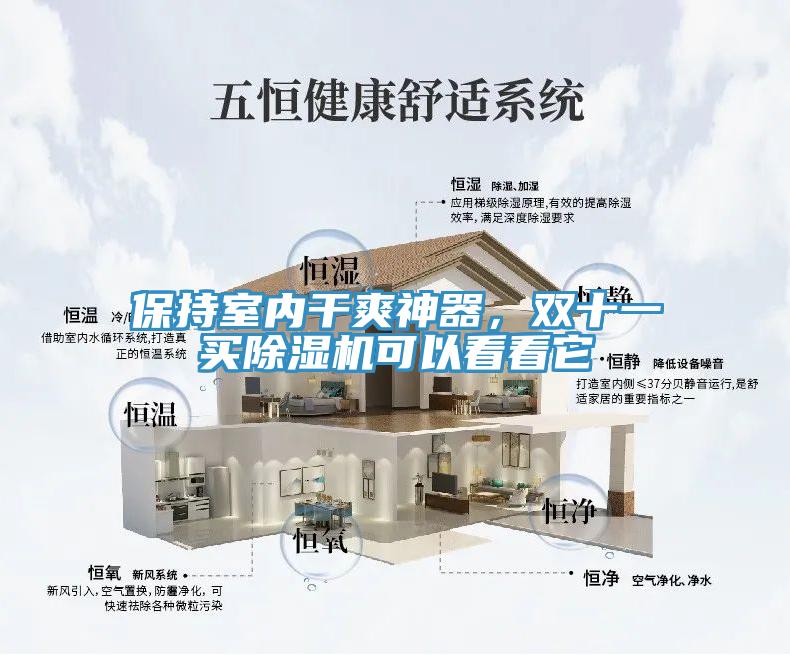 保持室内干爽神器，双十一买免费看操逼软件可以看看它