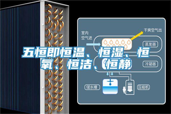 五恒即恒温、恒湿、恒氧、恒洁、恒静