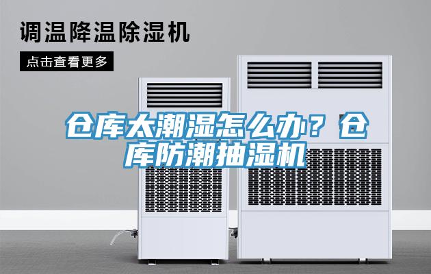 仓库太潮湿怎么办？仓库防潮抽湿机