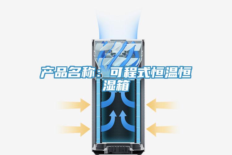 产品名称：可程式恒温恒湿箱