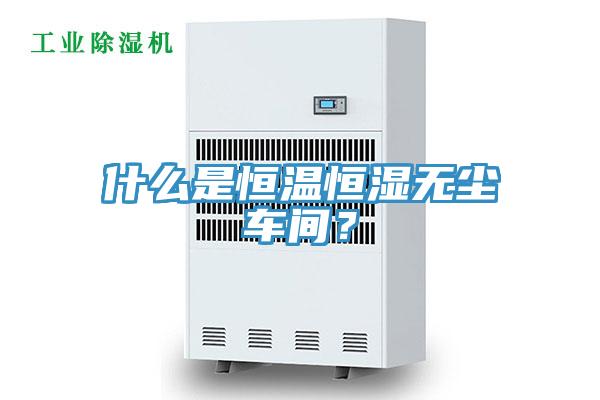 什么是恒温恒湿无尘车间？