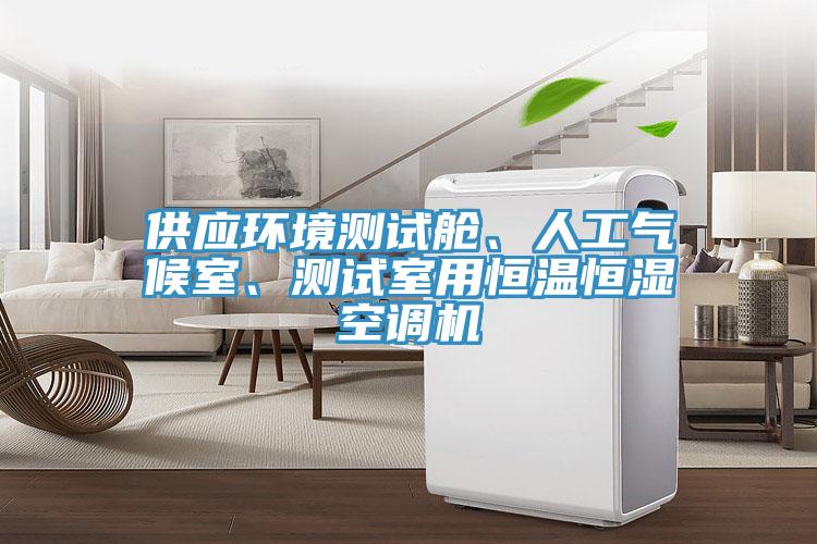 供应环境测试舱、人工气候室、测试室用恒温恒湿空调机