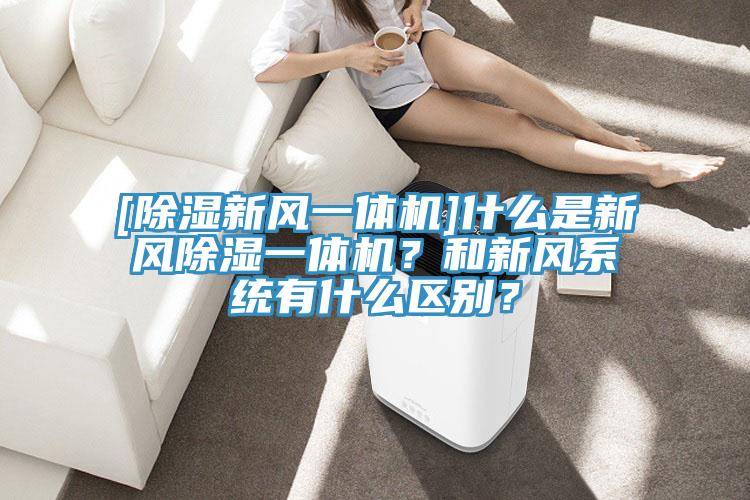 [除湿新风一体机]什么是新风除湿一体机？和新风系统有什么区别？