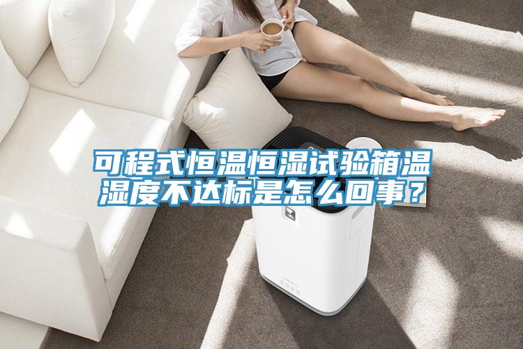 可程式恒温恒湿试验箱温湿度不达标是怎么回事？