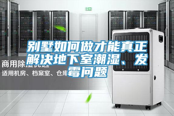 别墅如何做才能真正解决地下室潮湿、发霉问题