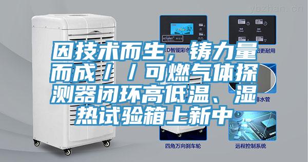 因技术而生，铸力量而成／／可燃气体探测器闭环高低温、湿热试验箱上新中
