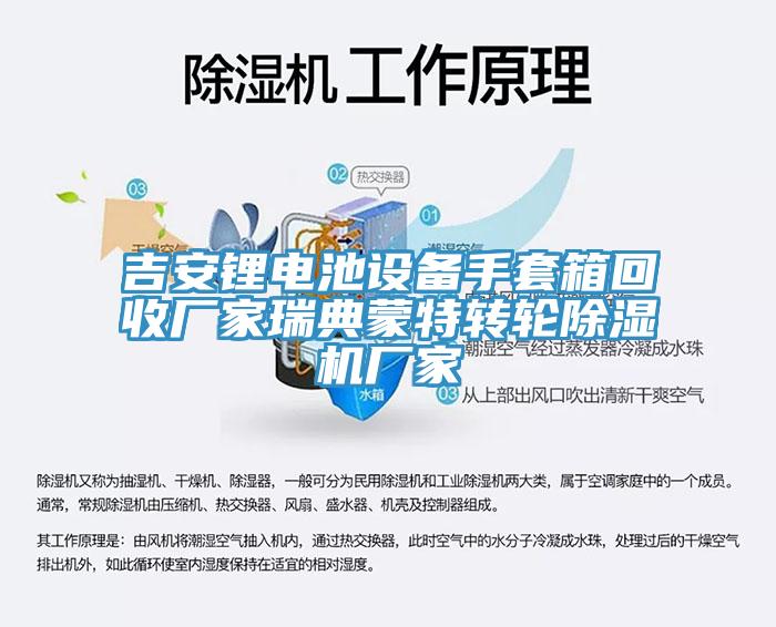 吉安锂电池设备手套箱回收厂家瑞典蒙特转轮免费看操逼软件厂家