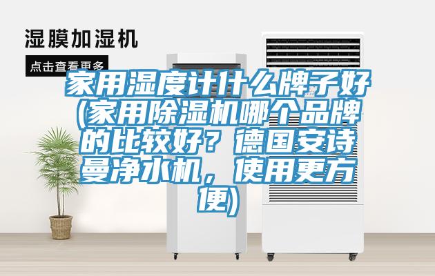 家用湿度计什么牌子好(家用免费看操逼软件哪个品牌的比较好？德国操逼视频软件下载净水机，使用更方便)