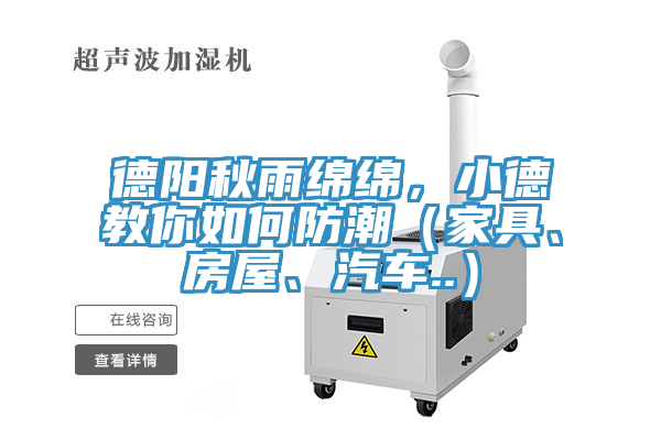 德阳秋雨绵绵，小德教你如何防潮（家具、房屋、汽车..）