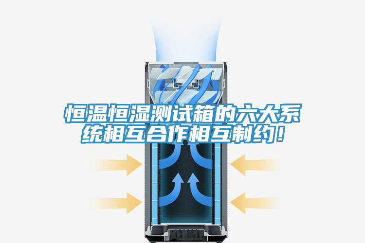 恒温恒湿测试箱的六大系统相互合作相互制约！