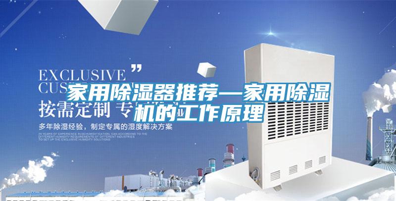 家用除湿器推荐—家用免费看操逼软件的工作原理
