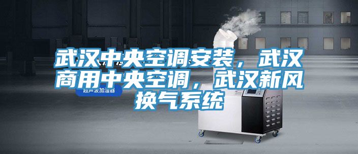 武汉中央空调安装，武汉商用中央空调，武汉新风换气系统