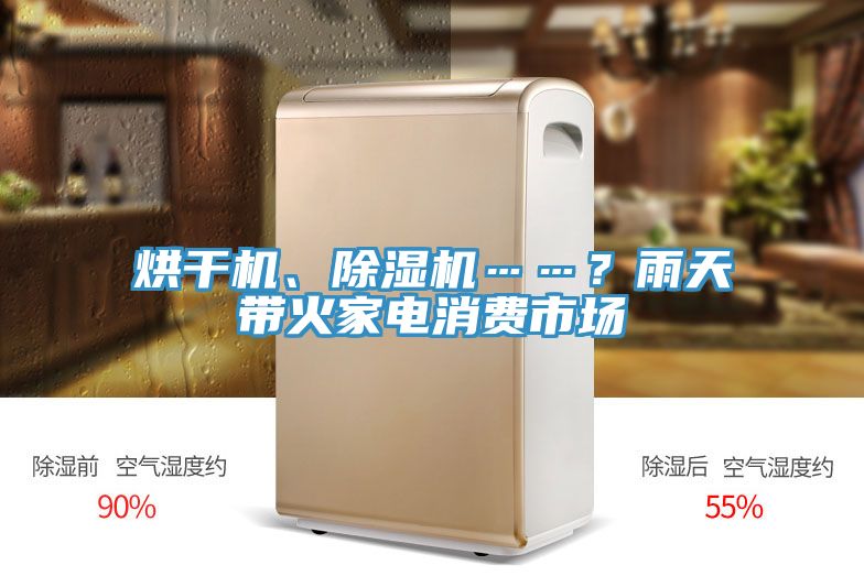 烘干机、免费看操逼软件……？雨天带火家电消费市场
