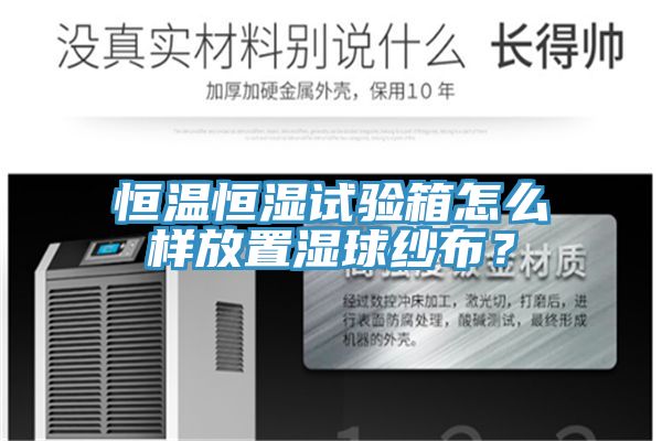 恒温恒湿试验箱怎么样放置湿球纱布？