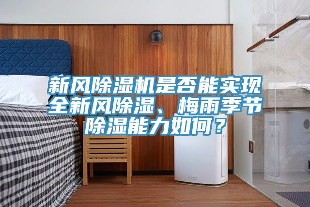 新风免费看操逼软件是否能实现全新风除湿、梅雨季节除湿能力如何？
