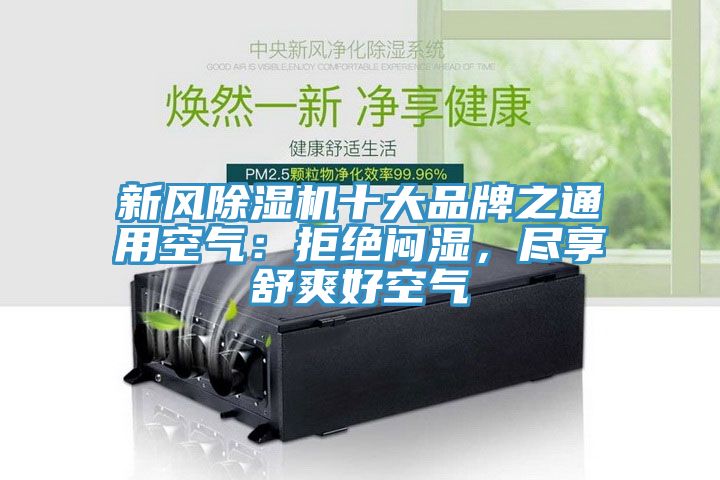 新风免费看操逼软件十大品牌之通用空气：拒绝闷湿，尽享舒爽好空气