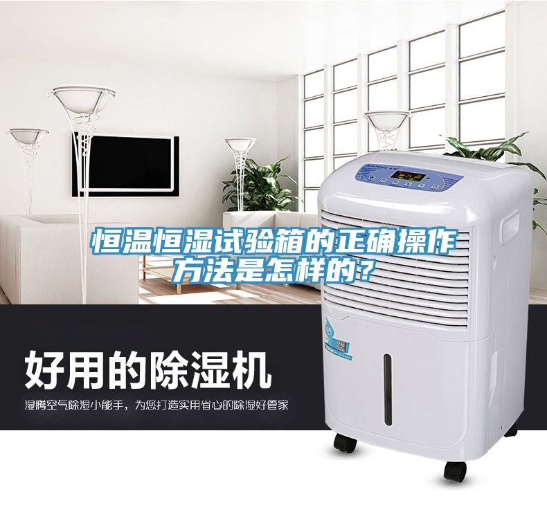 恒温恒湿试验箱的正确操作方法是怎样的？
