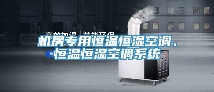 机房专用恒温恒湿空调、恒温恒湿空调系统