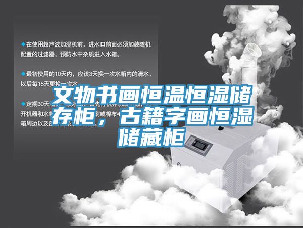 文物书画恒温恒湿储存柜，古籍字画恒湿储藏柜